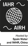 White logo on a black background. Black text White logo on a black background. Black text