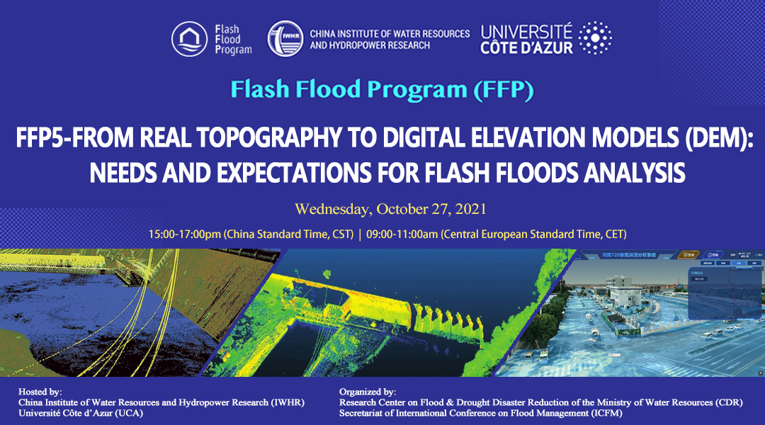 digital terrain model in flood monitoring